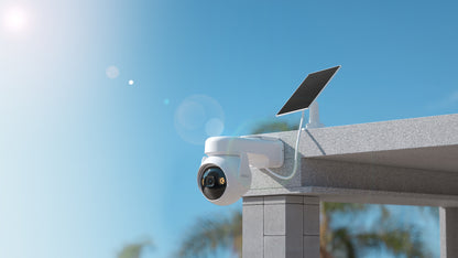 Camara Wifi Motorizada Kit con Panel Solar y Batería 3MP 2K - imou k9ecn
