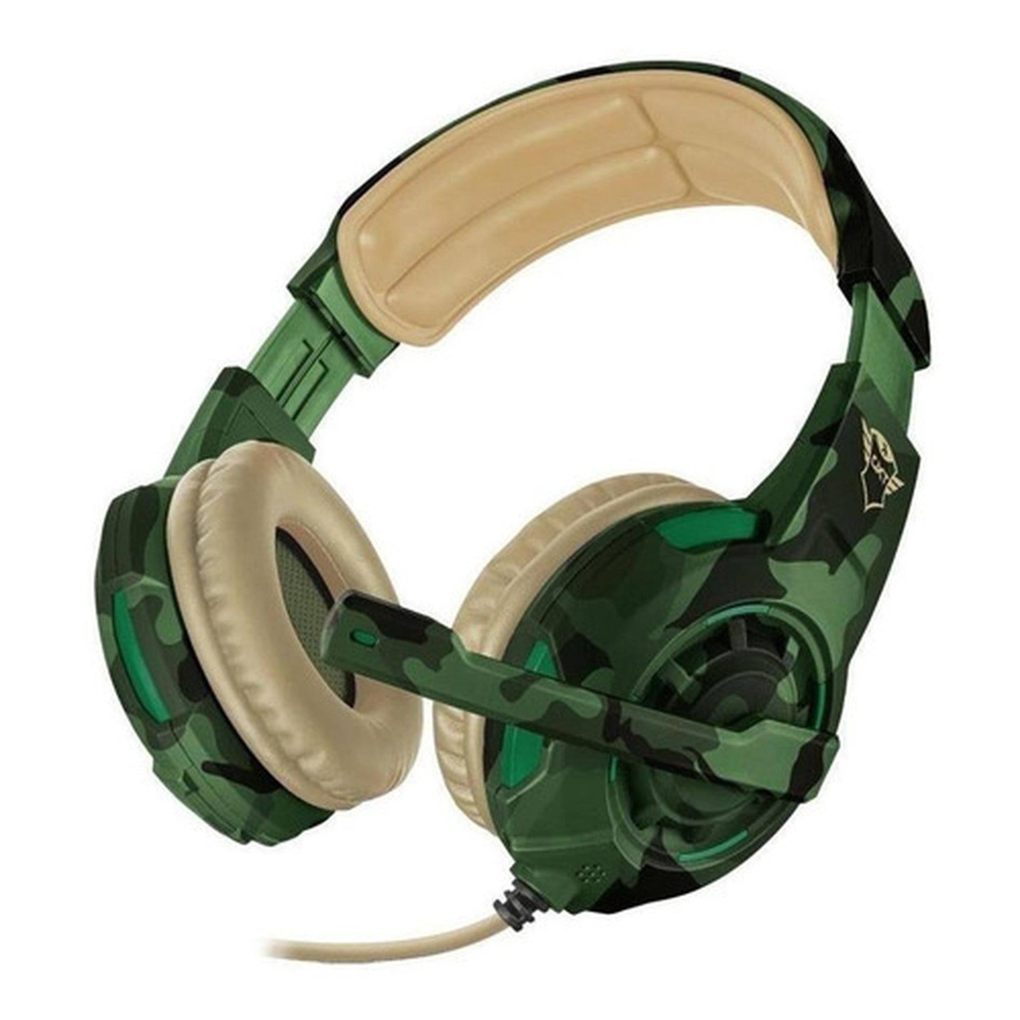 Audífonos Gamer Trust Radius Gxt 310 Jungle Camo - experimenta adrenalina