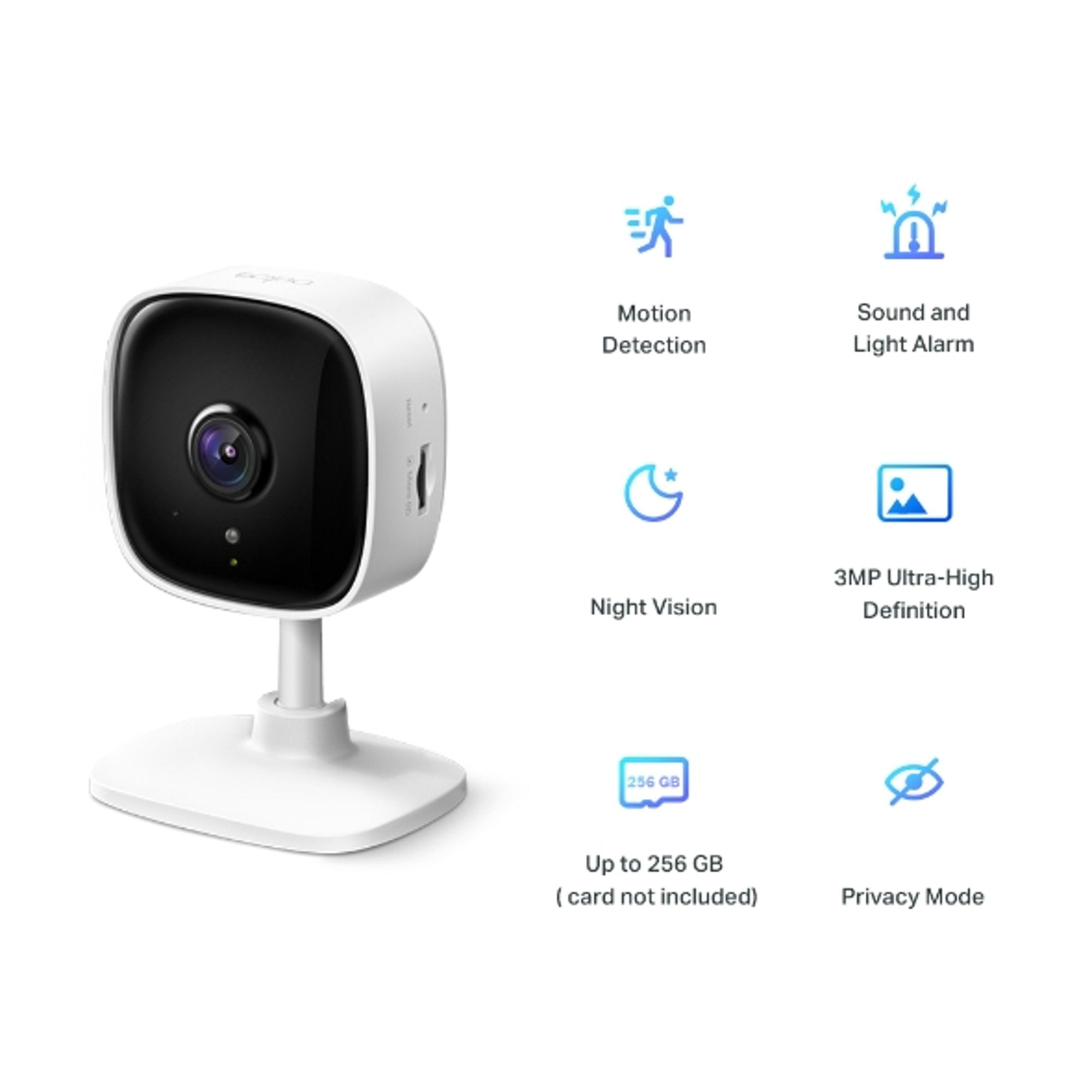 Camara De Seguridad Motorizada Full Hd Wifi 2k Tapo C110 - link tapo
