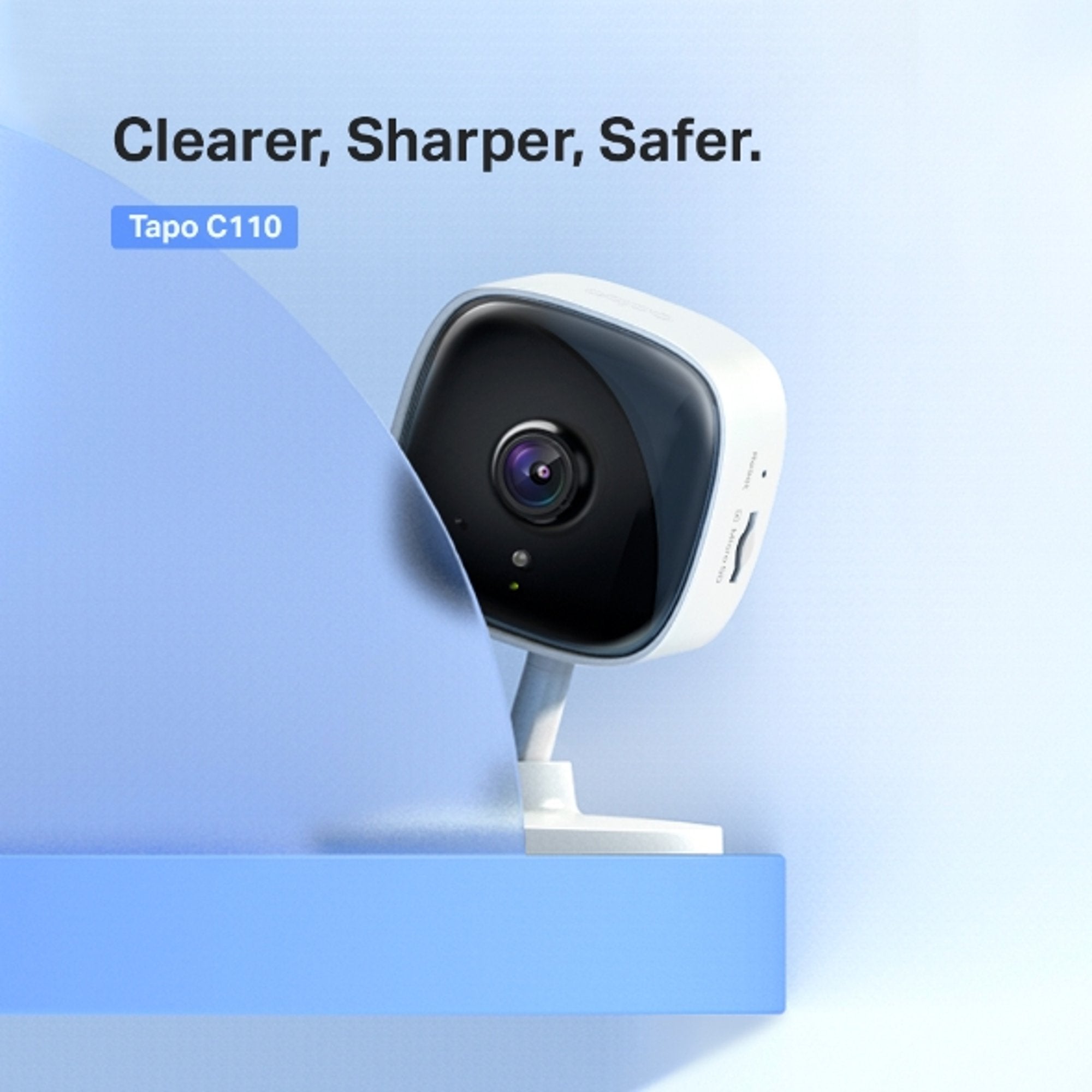 Camara De Seguridad Motorizada Full Hd Wifi 2k Tapo C110 - link tapo
