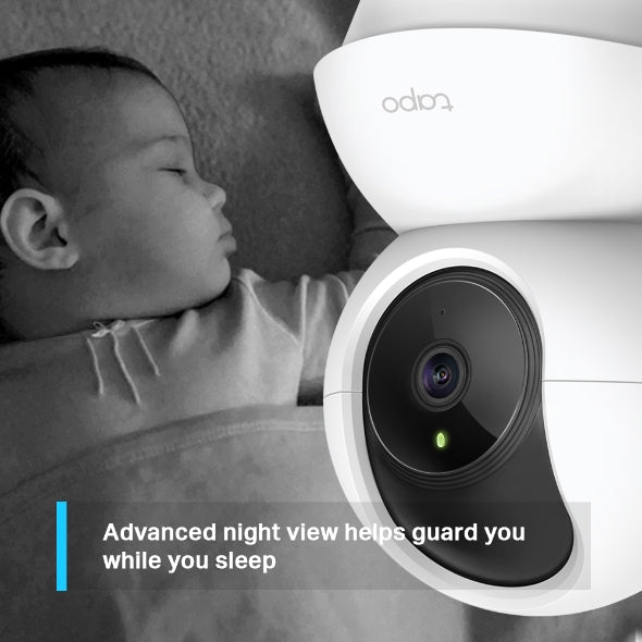 Camara de Seguridad Motorizada Wifi 3MP 2k Tapo C210