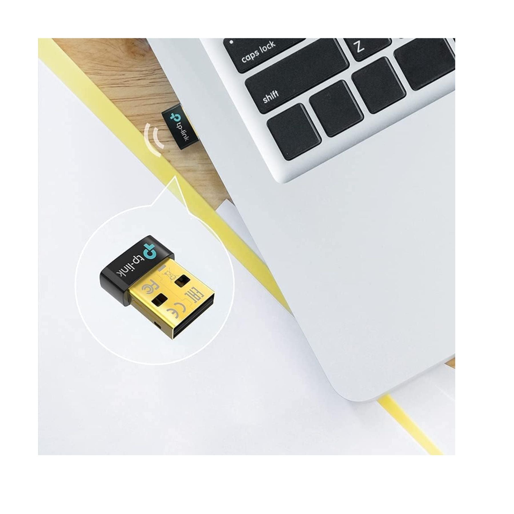 Adaptador USB Bluetooth 5.3 UB500 para notebook y PC