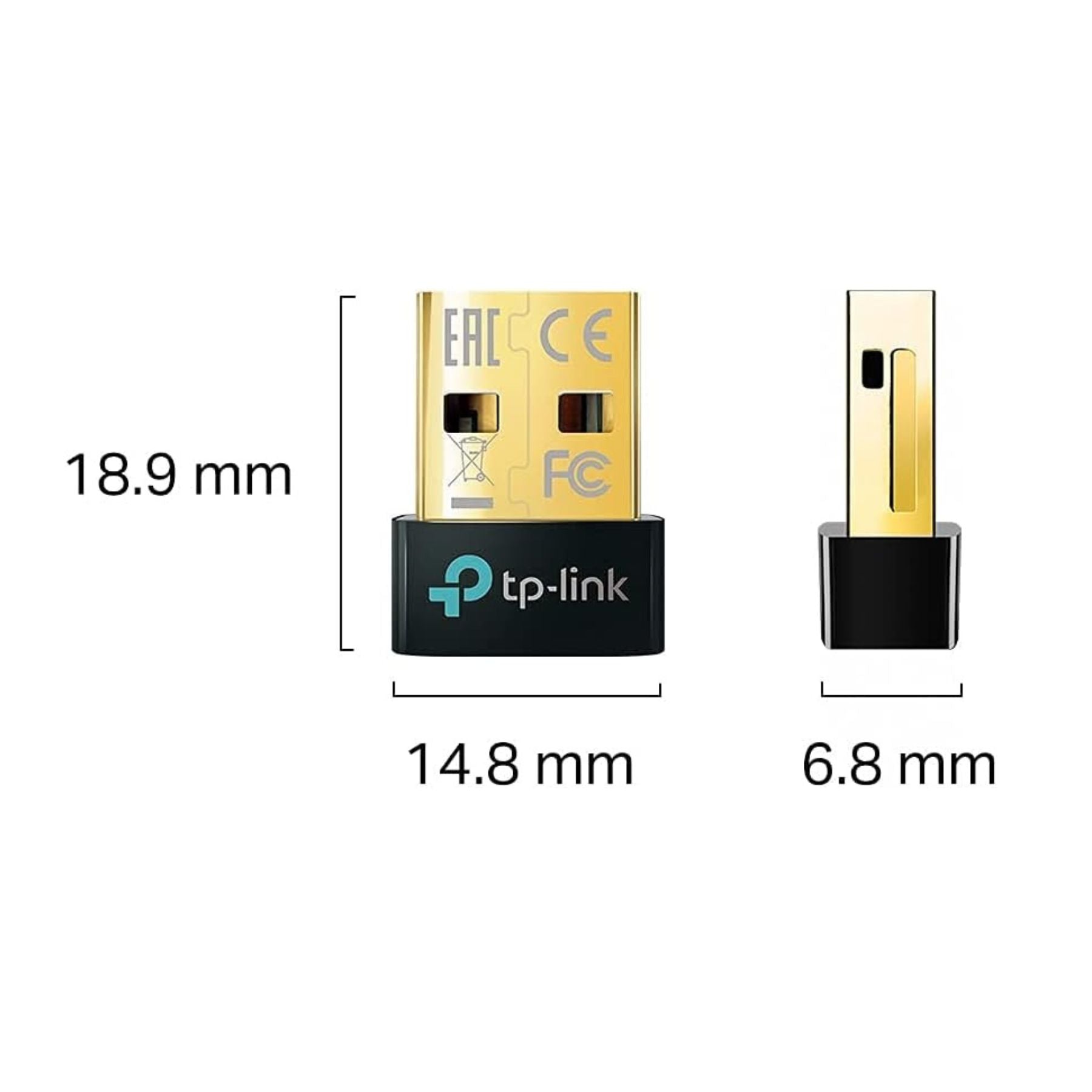 Adaptador USB Bluetooth 5.3 UB500 para notebook y PC