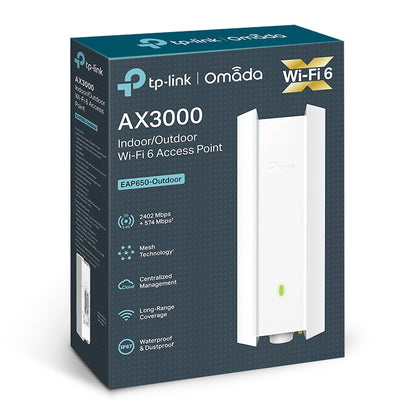 Access Point Exterior Wifi 6 Mesh Gigabit Omada EAP650-Outd