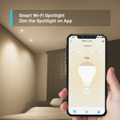 Ampolleta Bombilla LED Blanca Cálida WiFi GU10 Tapo L610