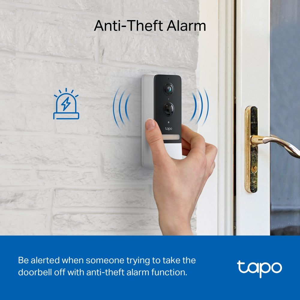 Timbre Inteligente con Vídeo y Batería Tapo D230S1 - videoportero tapo