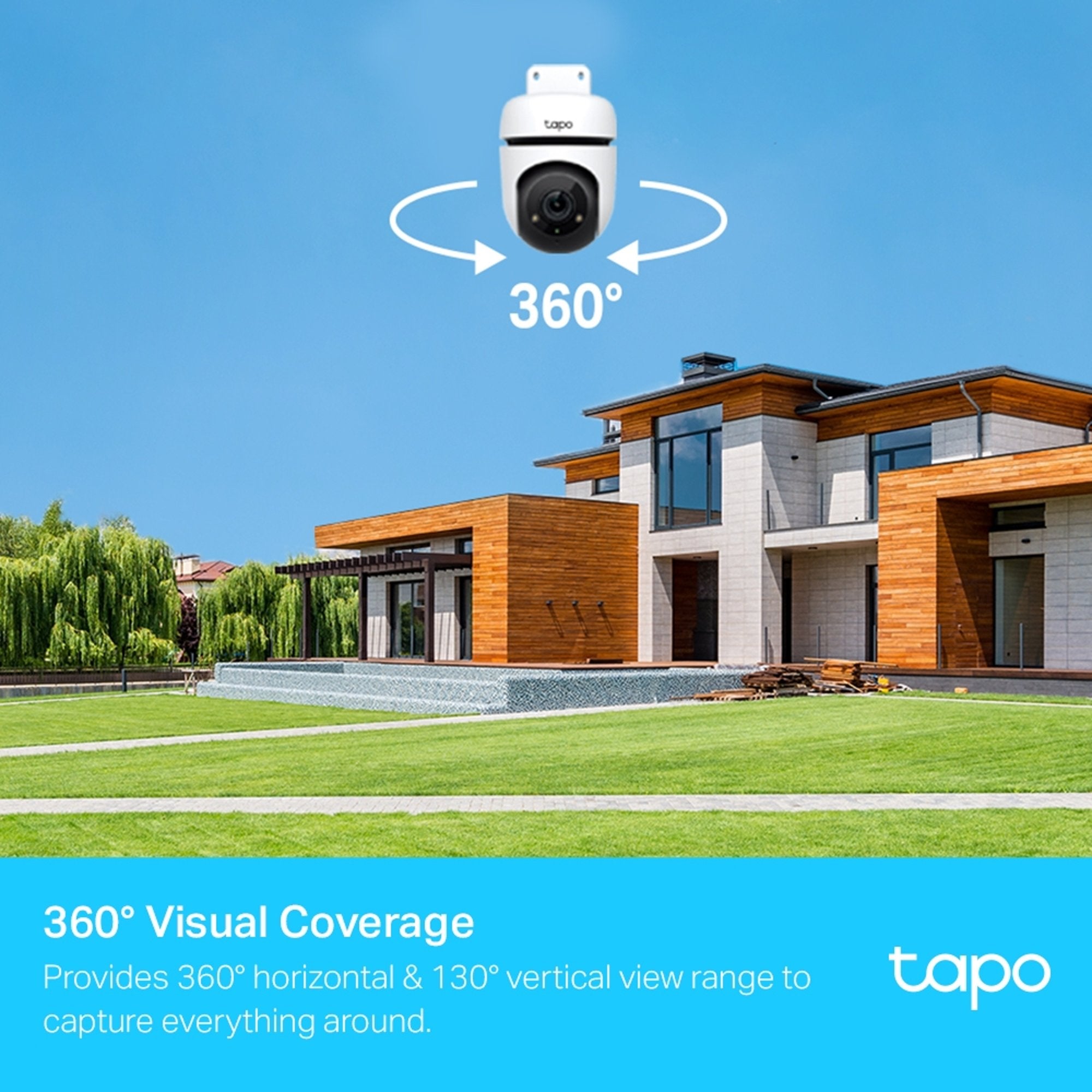 Camara Wifi de Seguridad Motorizada para Exterior Tapo C500 - tapo c500