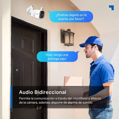 Camara Seguridad Exterior WiFi TP-Link Tapo TC65 3MP