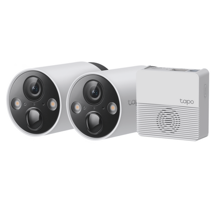 Imagen de 2 Cámaras WiFi Exterior Inteligente con Batería Tapo C420S2
