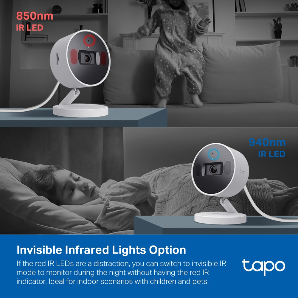 Cámara de Seguridad Interior Tapo C125 QHD 2K Wifi6