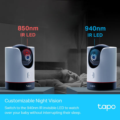 Camara de Seguridad Wifi 6 Motorizada 4MP 2K Tapo C225 - tapo c225