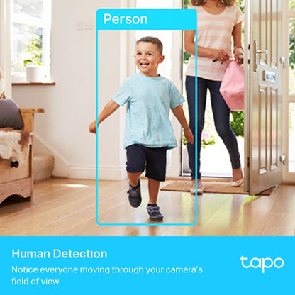 Camara de Seguridad Wifi 6 Motorizada 4MP 2K Tapo C225