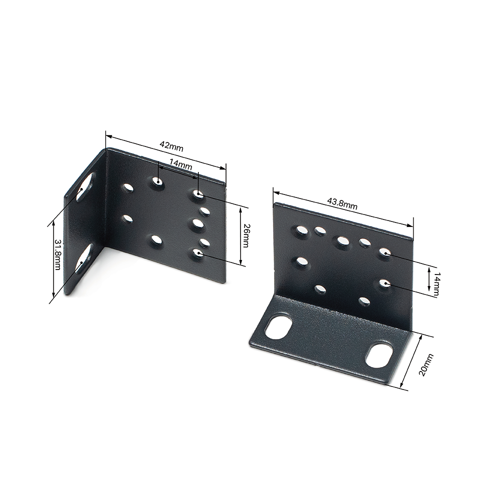 RackMount Kit‑19 TP‑Link para routers/switches