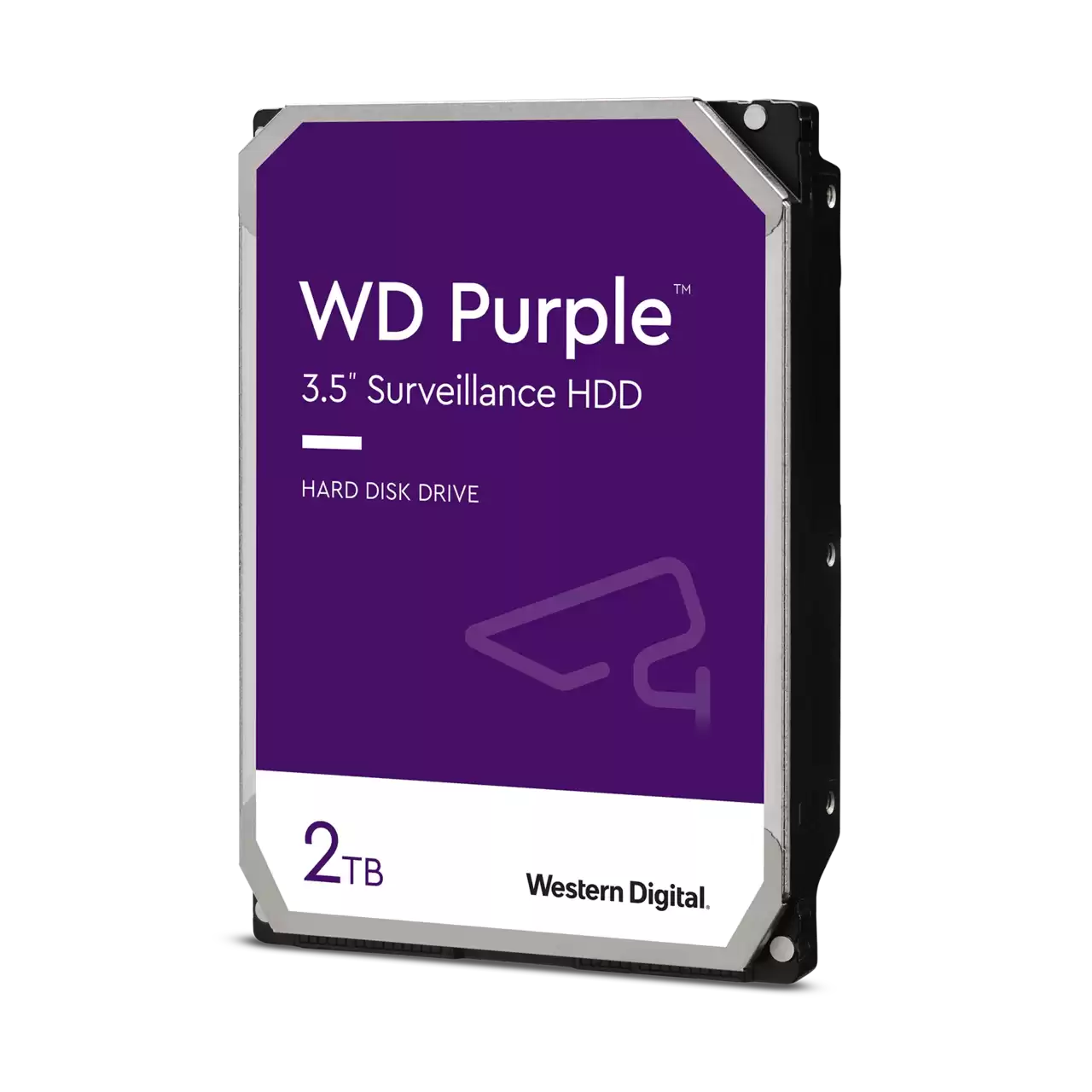 Disco Duro HDD WD Purpura 2TB Interno 3.5" Sata - DVR/NVR - modelo wd22purz