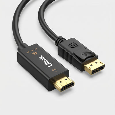 Cable Adaptador HDMI a DP 4K 60Hz 1.8 Metros PC Monitor