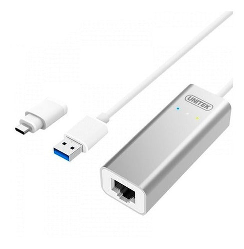 Adaptador Usb Tipo C A Rj45 Red Gigabit / Mac Y Windows - adaptador gigabit