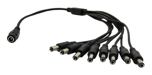 Imagen de Cable Splitter Dc 5.5x2.5mm / 1x8 Salidas /cctv Para Cámaras