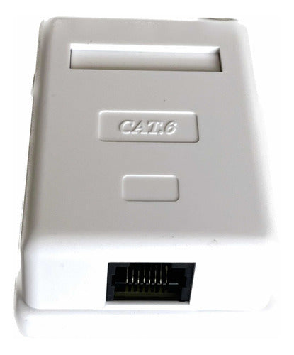 Imagen de Roseta Rj45 Cat6 / Incluye Modulo Ulink