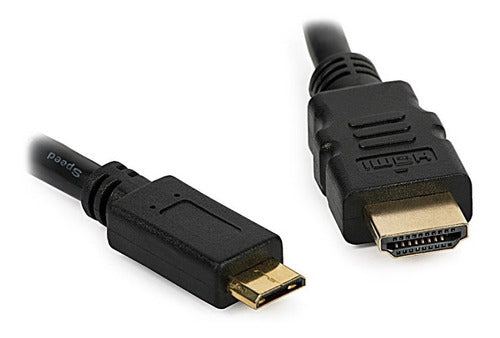 Imagen de Cable HDMI A Mini HDMI 1.5m 1080p / Para Cámaras, Tablet, Pc