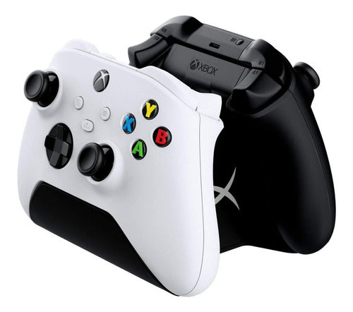 Cargador De Mandos Inalámbricos De Xbox Hyperx Con Baterías - cargador mandos