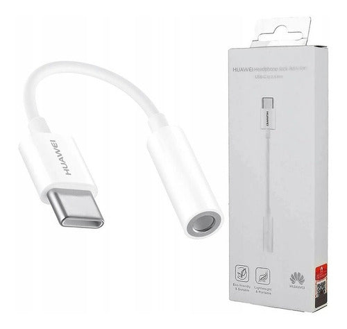 Adaptador Tipo C A Jack 3.5mm Huawei Cm20 Usb - hecho huawei