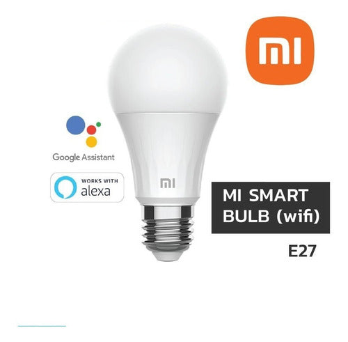 Xiaomi Mi Smart Led Bulb Cool White Ampolleta Wifi Blanco Fr - xiaomi smart
