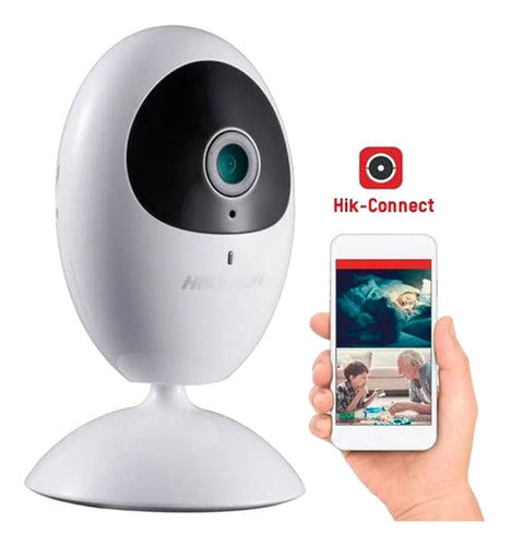 Cámara Ip Wifi 2mp 1080p / 2.8mm Ir 10mt Audio Bidireccional - imágenes alta