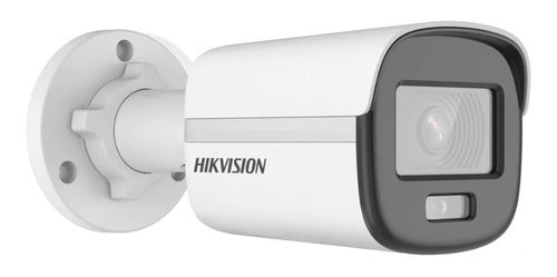 Cámara Bullet 1080p Colorvu Lf 2.8mm Luz Blanca 20m Exterior - nota camara