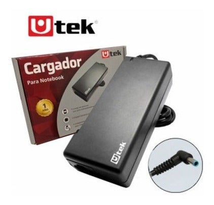 Imagen de Cargador Para Notebook Hp 19.5v / 2.31a Pin Azul 4.5 X 3mm
