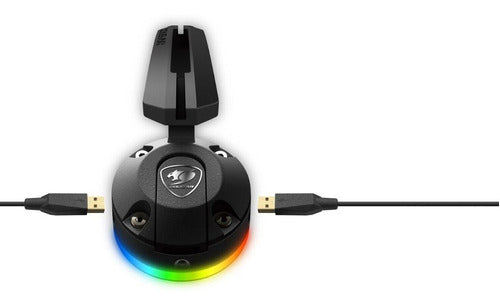 Mouse Bungee Vacuum Bunker Rgb Cougar + Hub Usb Cable - conveniente concentrador