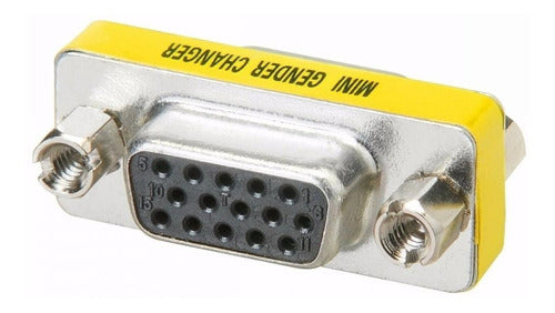 Copla Vga / Unión Para Cable Vga / Copla Db15 - ideal cable