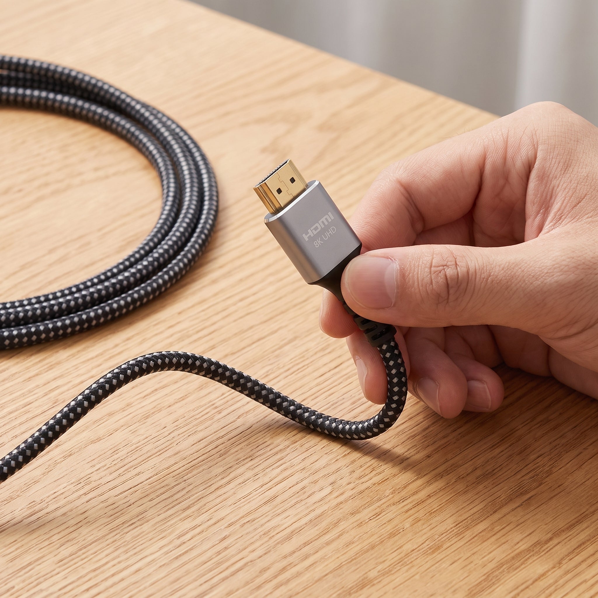 Cable HDMI a HDMI 8K 1.5 Metros 2.1 Mod UL-HDMI8K15