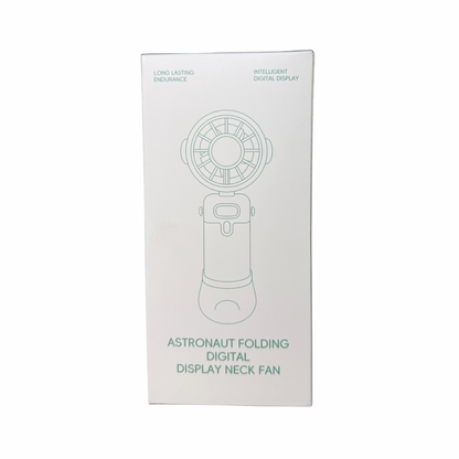 Mini Ventilador Portatil con Display y Soporte para escritorio