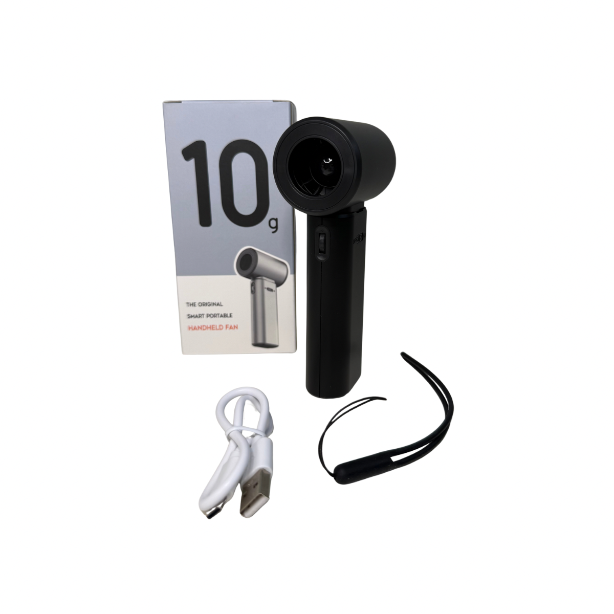 Mini Ventilador Portátil Tipo T Recargable con Pantalla