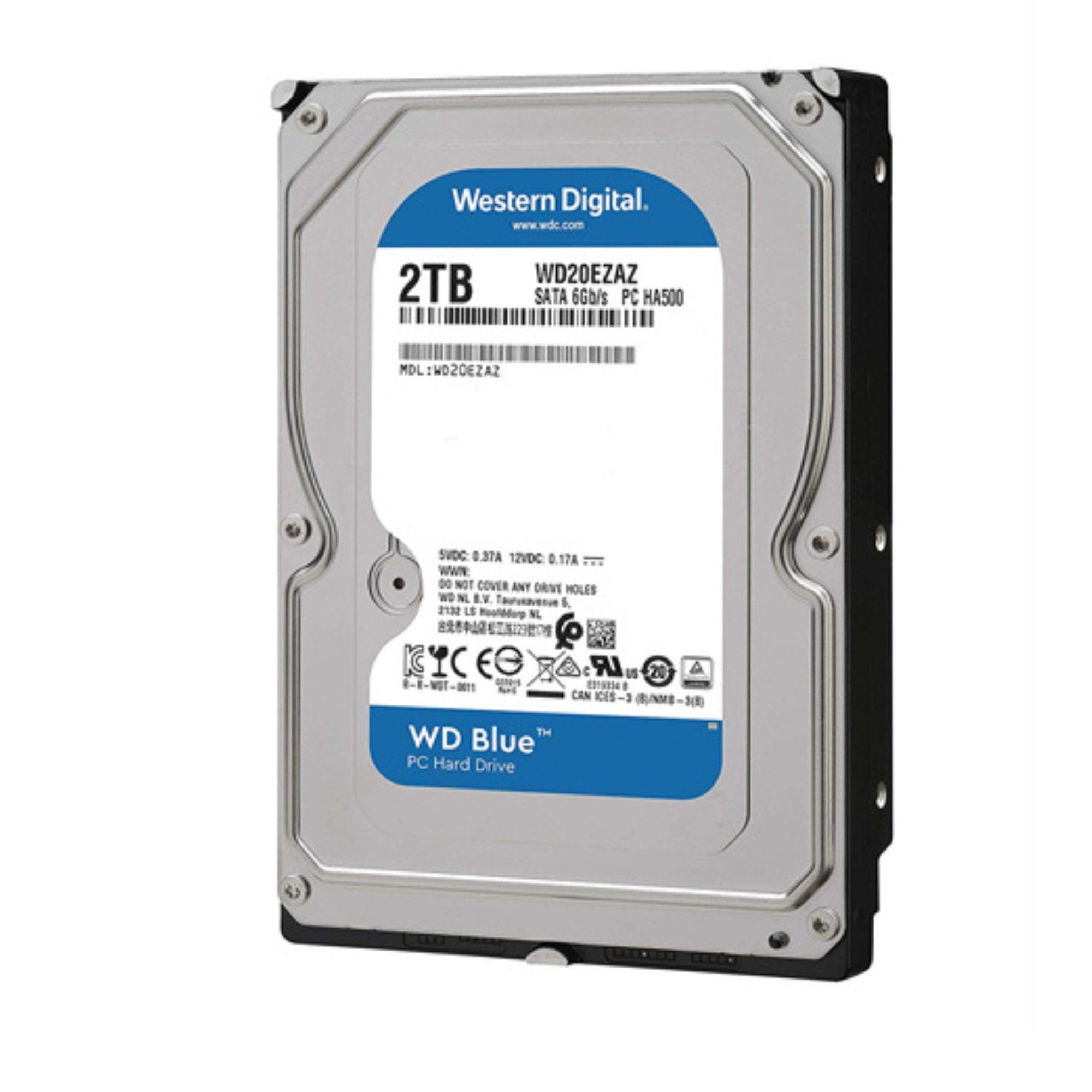 Disco Duro 2TB HDD WD Blue WD20EARZ - capacidad velocidad