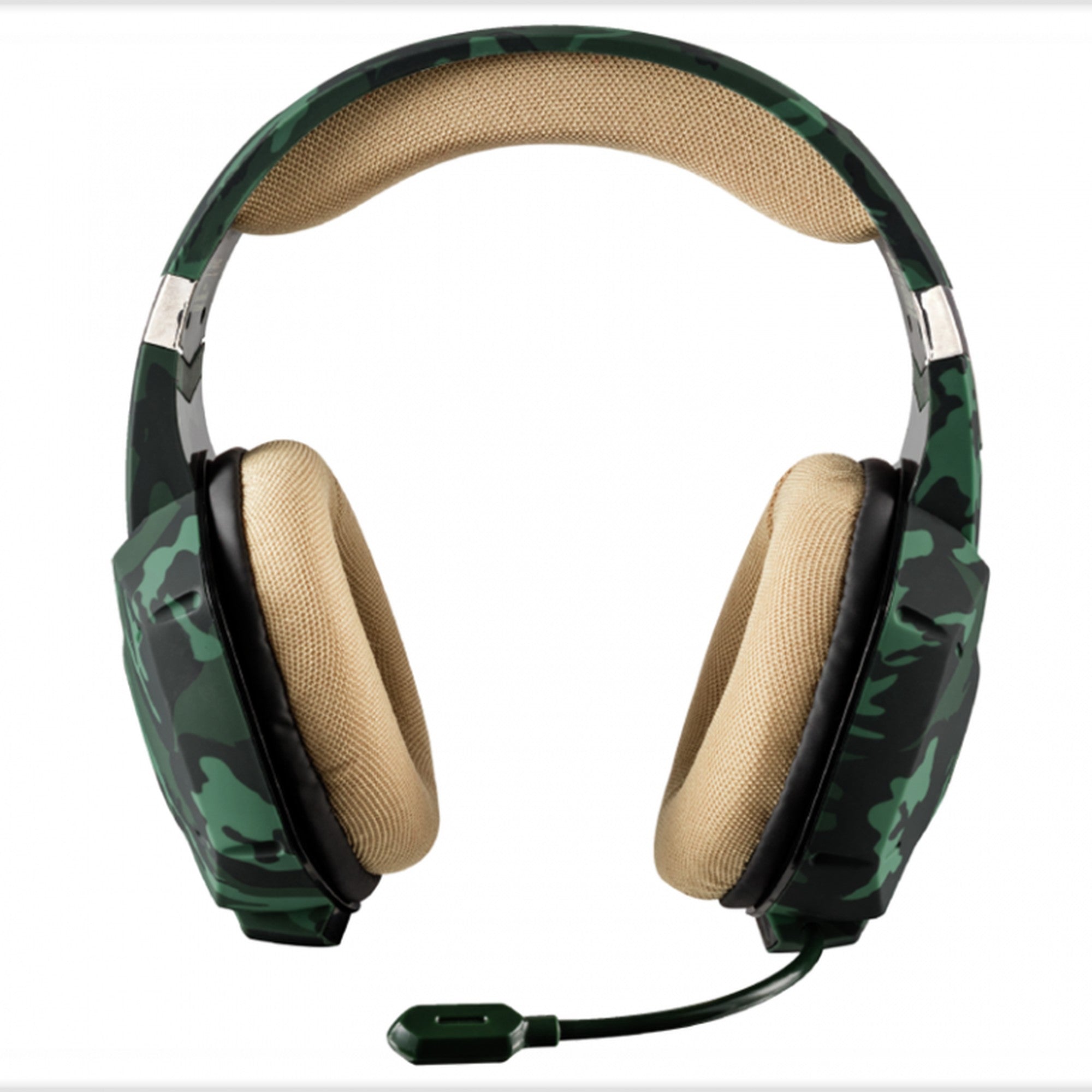 Audifonos Gamer Trust Carus Gxt 322C Jungle Camo - audífonos gamer