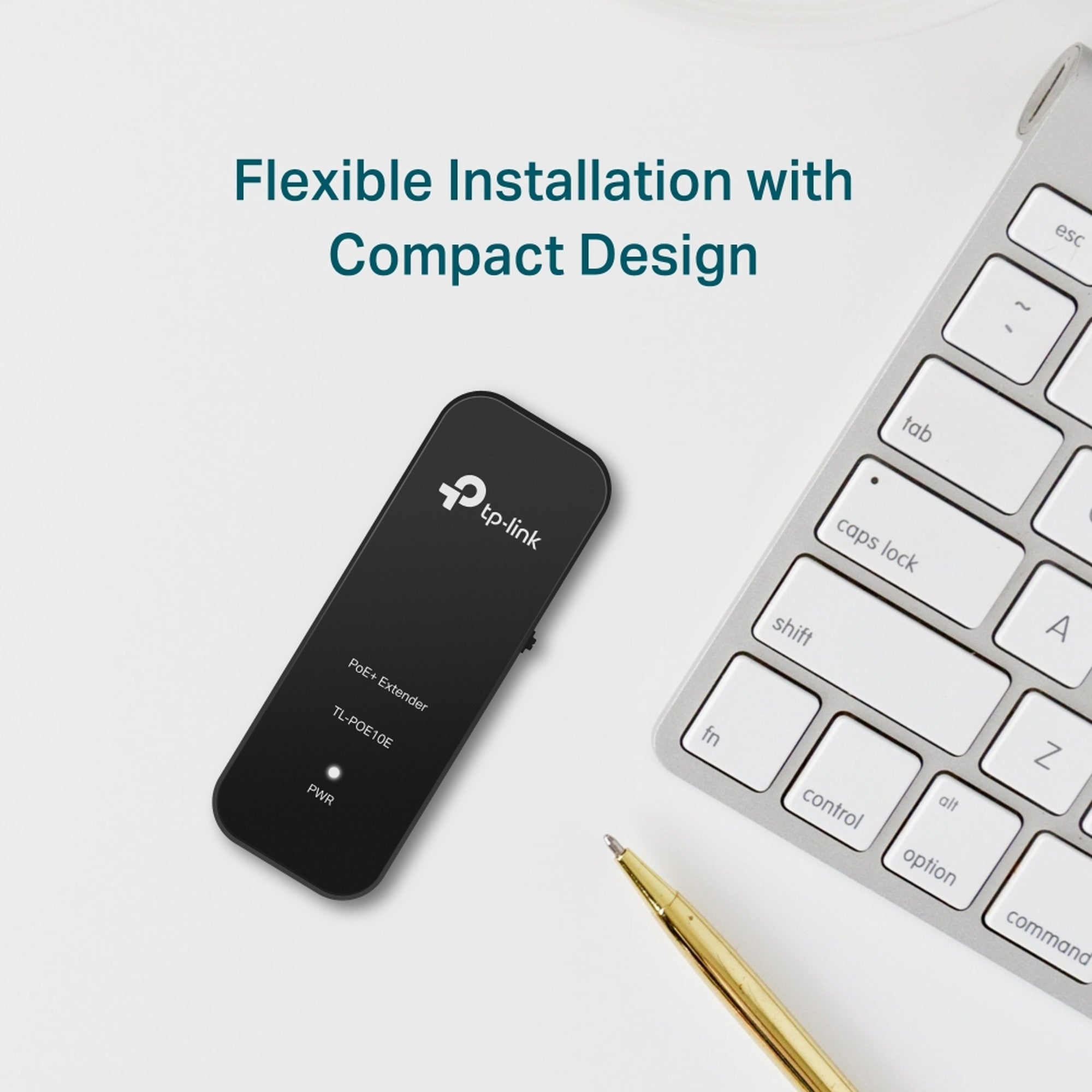 Adaptador Extensor PoE+ Fast Ethernet TL - PoE10E Hasta 250m