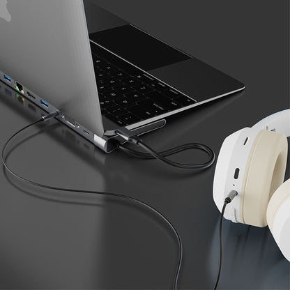 Adaptador Multipuerto USB C 12 en 1 UL - ADC121 de Aluminio