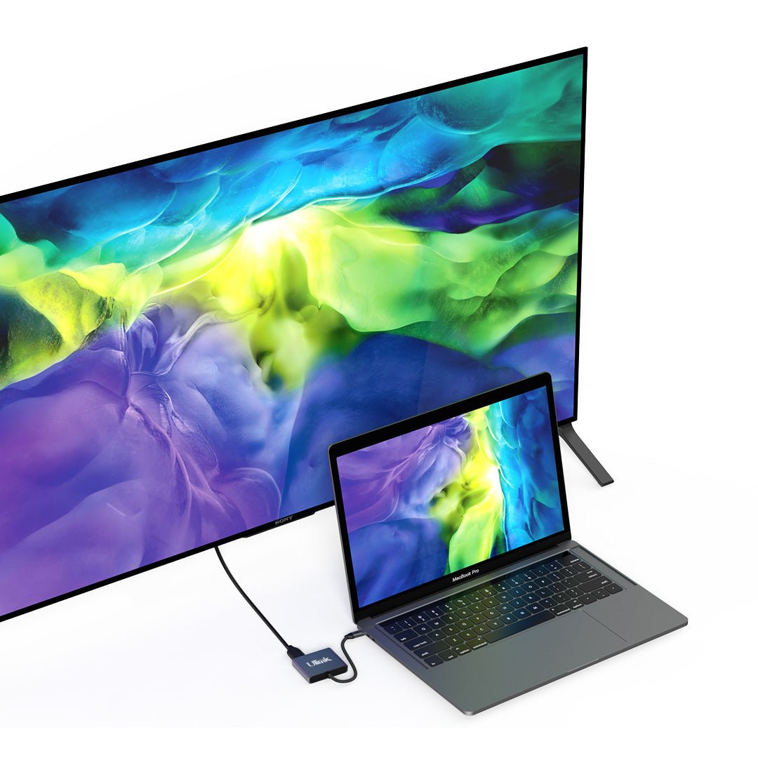 Adaptador Multipuerto USB C Doble HDMI Ulink UL - ADC201VUlinkItems Digital Spa – Tecnología, Hogar y Fitness en un solo lugar
