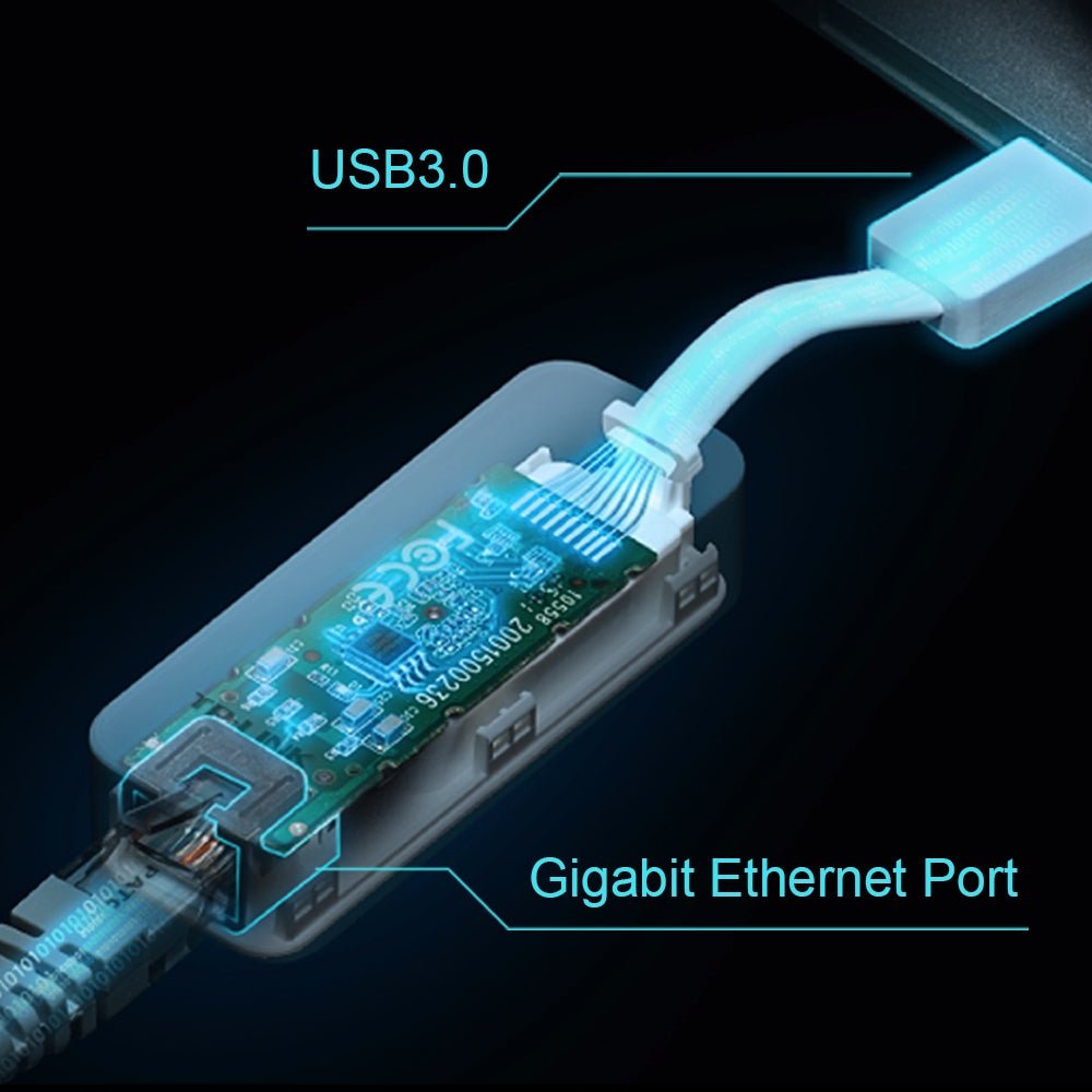 Adaptador USB 3.0 a Ethernet Gigabit TP - Link UE300