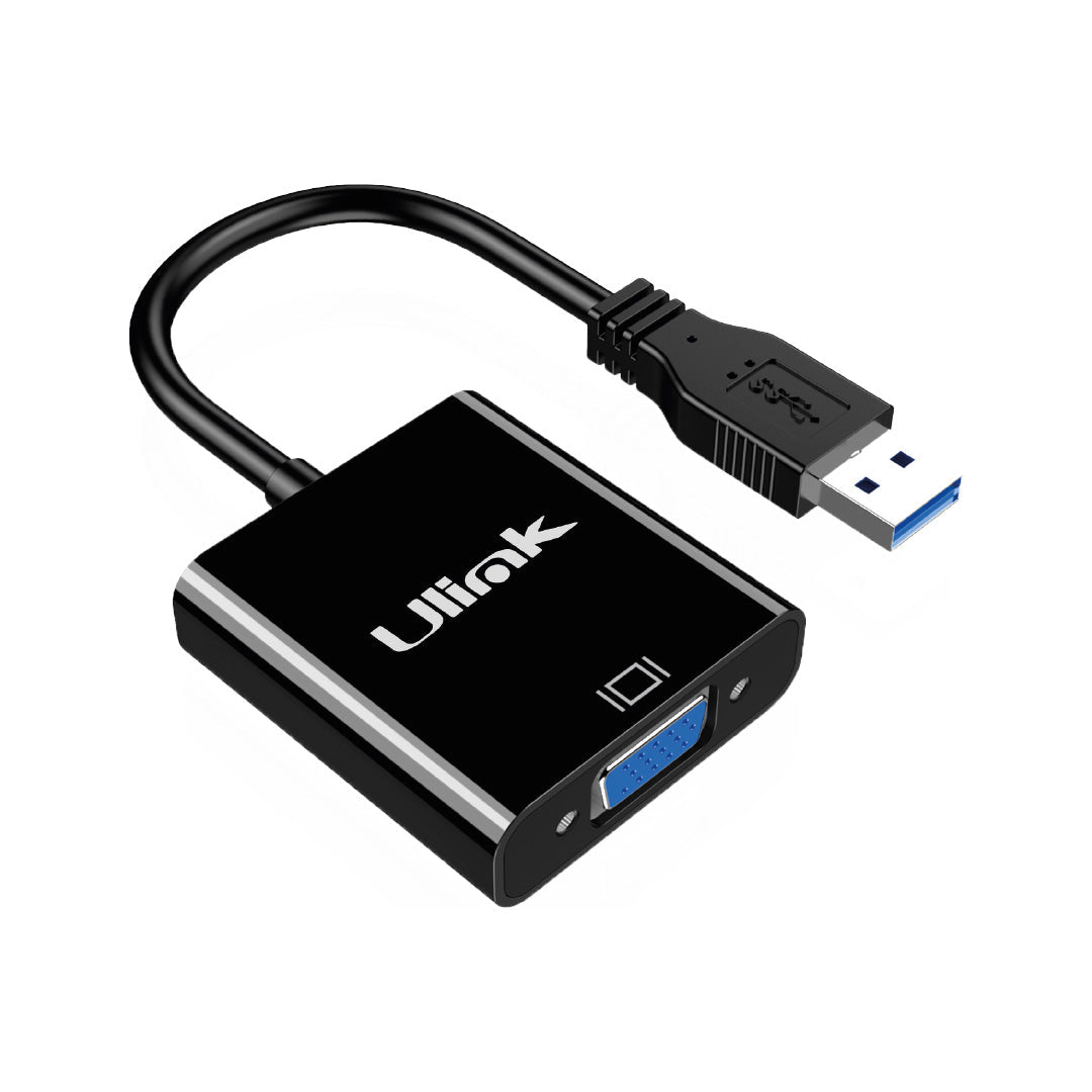 Adaptador USB 3.0 a VGA 1080p Full HD UL-USBVGA3 PC Laptop