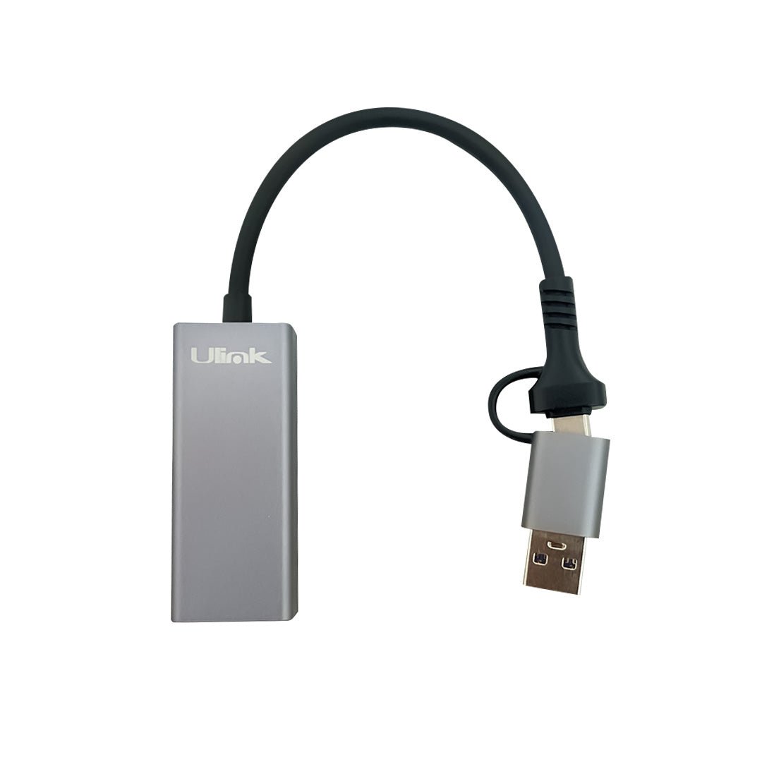 Adaptador USB C A a Gigabit Ethernet RJ45 PC UL-GBUSBCA