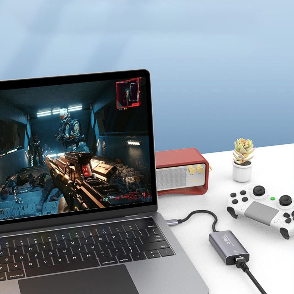 Adaptador USB - C a Ethernet 2.5G RJ45 OTN - UC602 Aluminio
