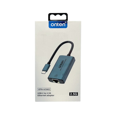 Adaptador USB - C a Ethernet 2.5G RJ45 OTN - UC602 Aluminio