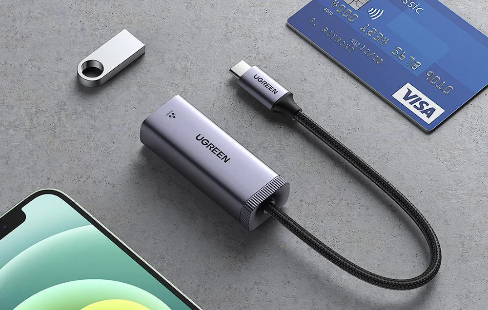 Adaptador USB - C a Ethernet Gigabit Ugreen CM483 Trenzado