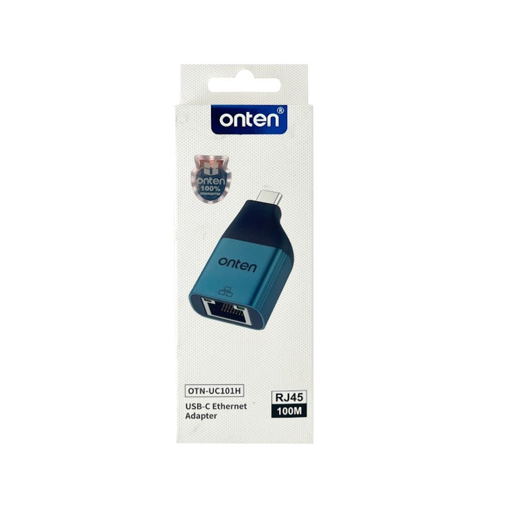 Adaptador USB - C a Ethernet RJ45 100Mbps OTN - UC101HOntenItems Digital Spa – Tecnología, Hogar y Fitness en un solo lugar
