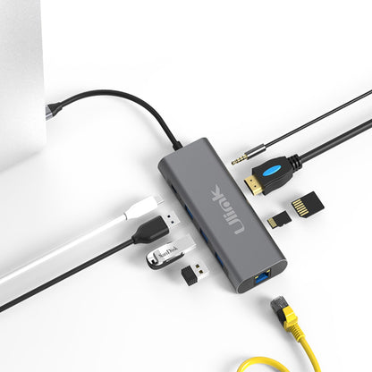 Adaptador USB - C Multipuerto 9 en 1 Ulink UL - ADC901
