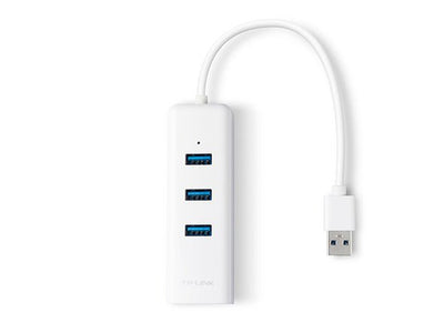 Adaptador USB TP - Link UE330 Hub USB 3.0 + Ethernet