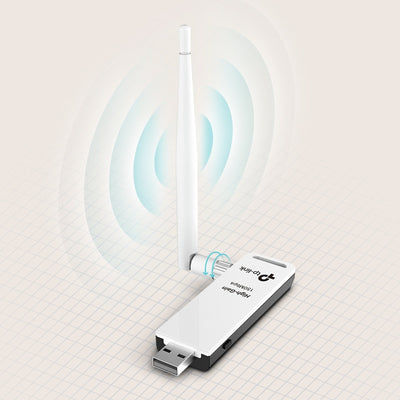 Adaptador USB WiFi Alta Potencia TP - Link TL - WN722N