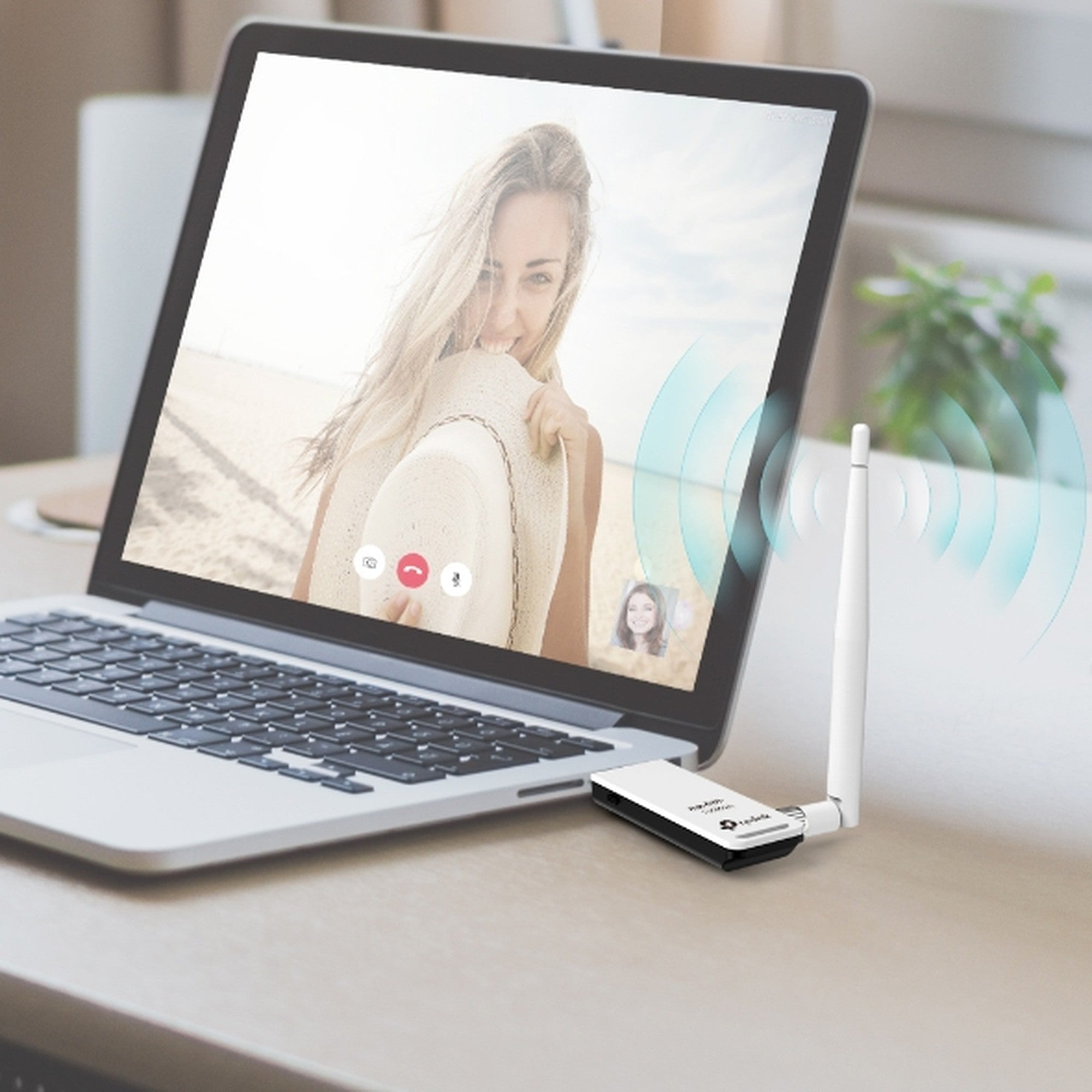 Adaptador USB WiFi Alta Potencia TP - Link TL - WN722N